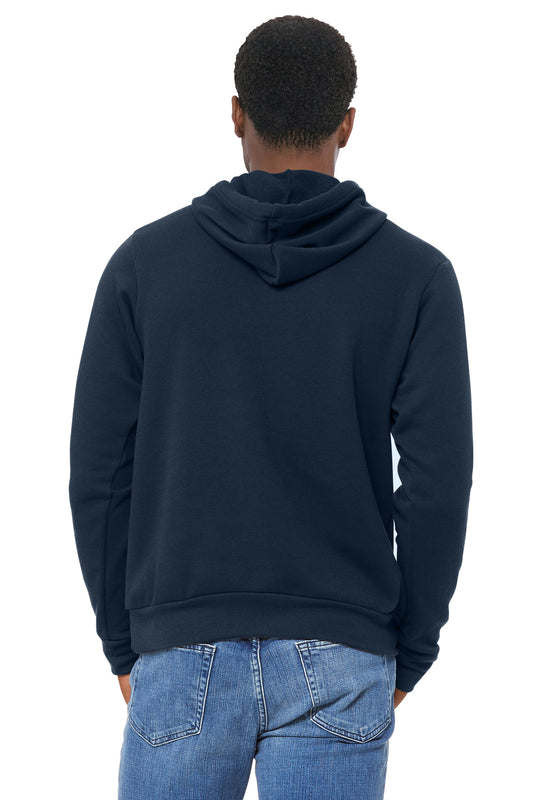 Bella+Canvas Unisex Sponge Fleece Pullover Hoodie BC3719 Navy