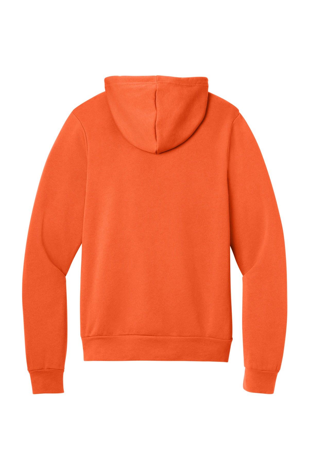 Bella+Canvas Unisex Sponge Fleece Pullover Hoodie BC3719 Orange