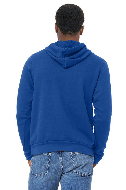 Bella+Canvas Unisex Sponge Fleece Pullover Hoodie BC3719 True Royal