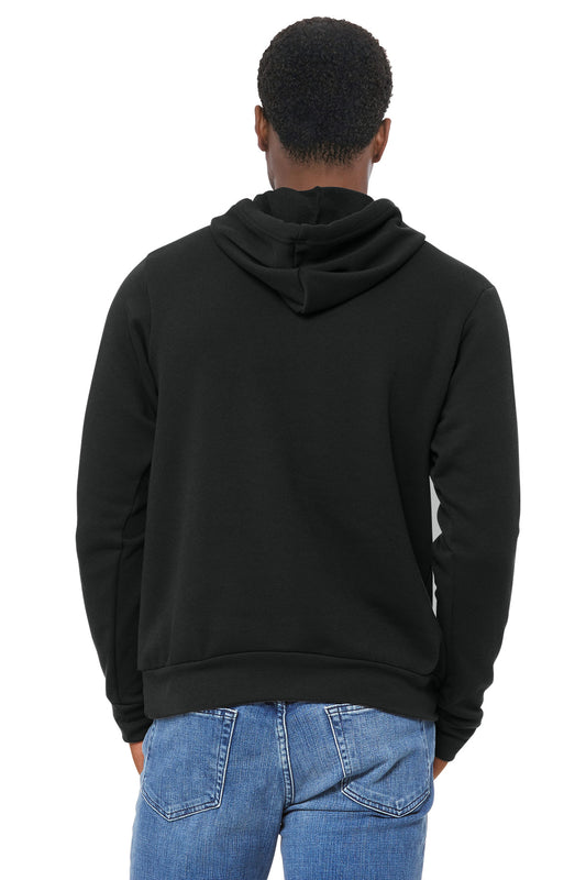 Bella+Canvas Unisex Sponge Fleece Pullover Hoodie BC3719 Vintage Black