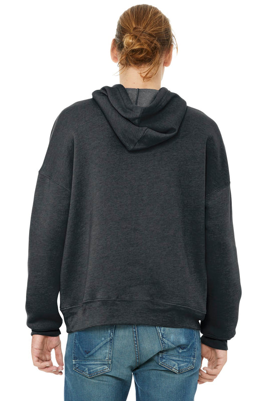 Bella+Canvas Unisex Sponge Fleece Pullover DTM Hoodie BC3729 Dark Grey Heather