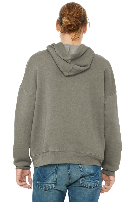 Bella+Canvas Unisex Sponge Fleece Pullover DTM Hoodie BC3729 Heather Stone