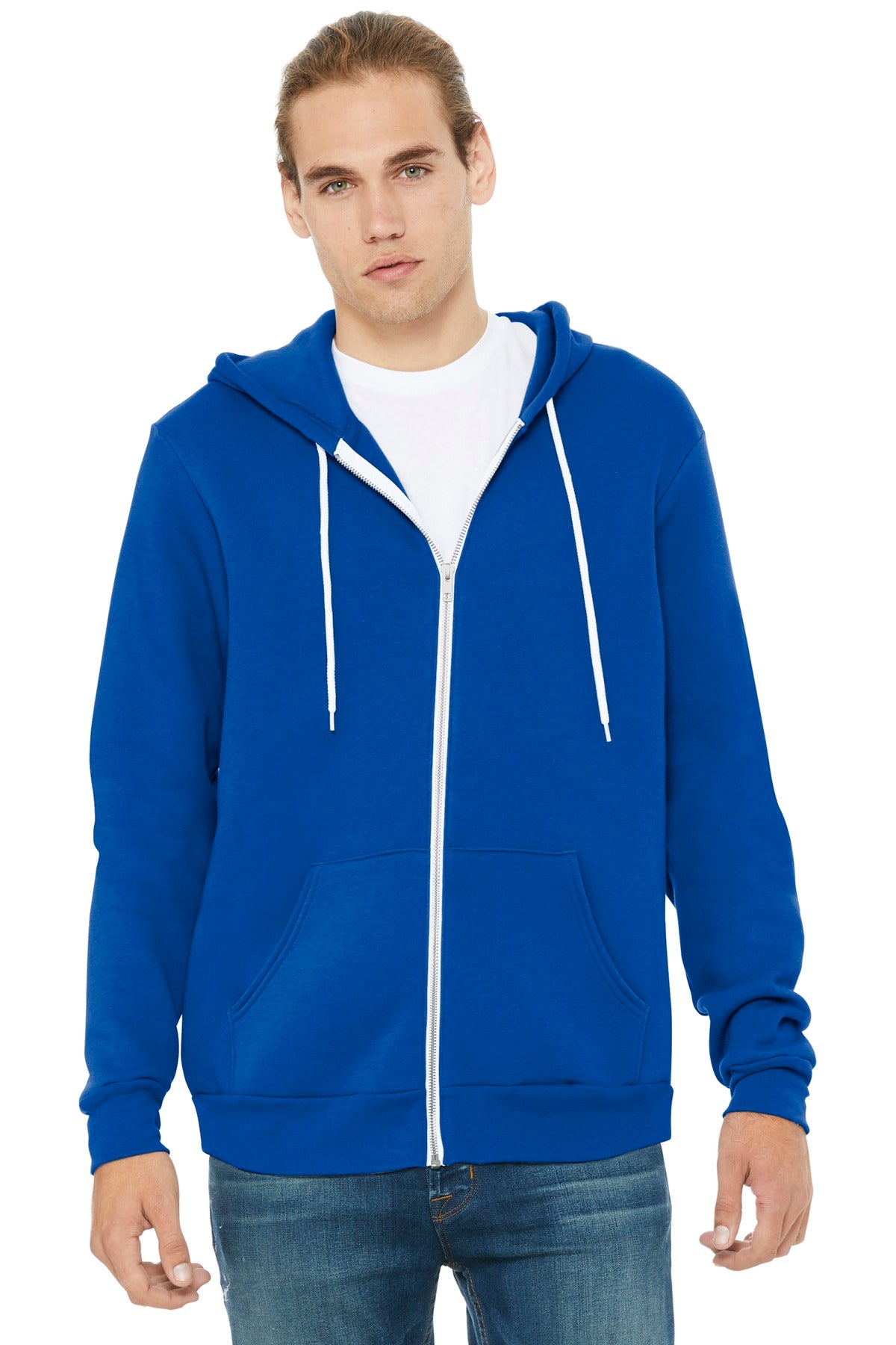 Bella+Canvas Unisex Sponge Fleece Full-Zip Hoodie