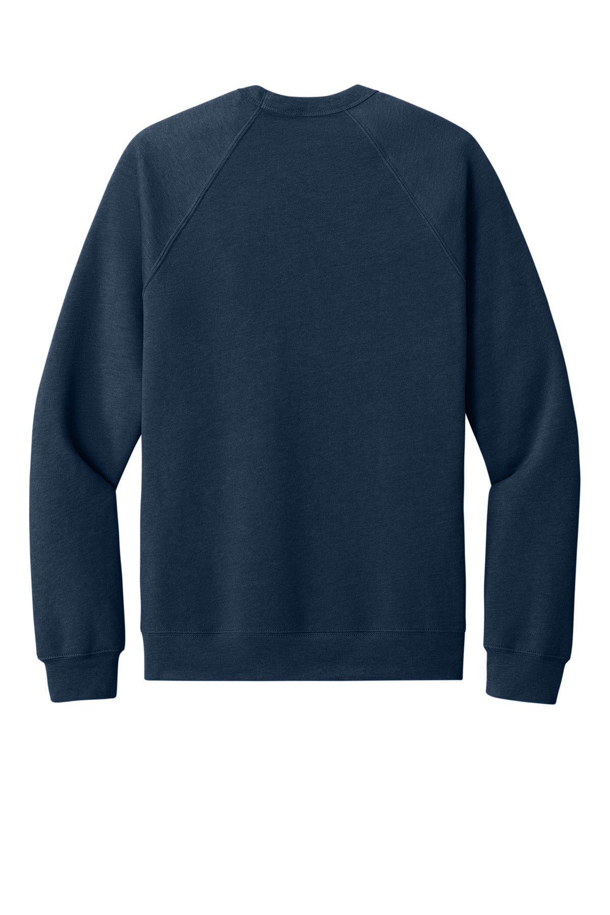 Bella+Canvas Unisex Sponge Fleece Raglan Sweatshirt BC3901 Heather Navy