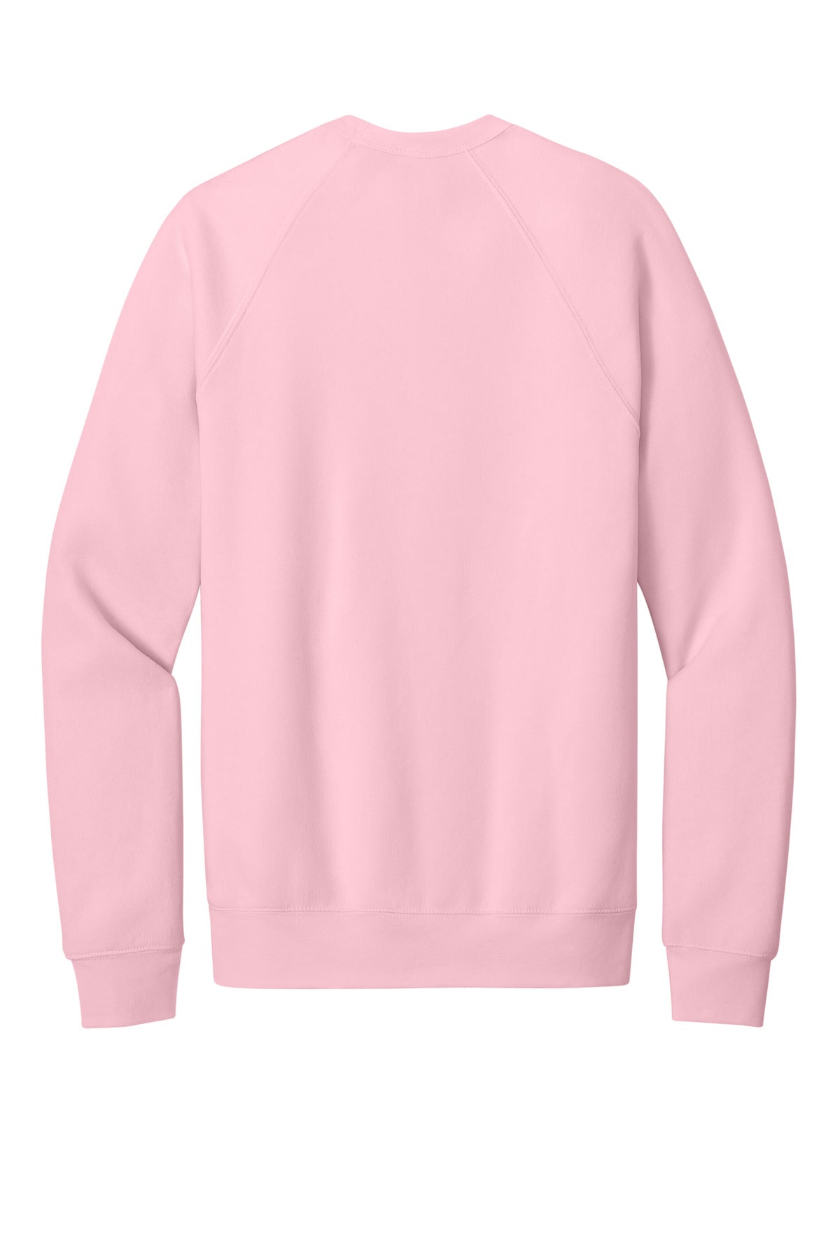 Bella+Canvas Unisex Sponge Fleece Raglan Sweatshirt BC3901 Pink