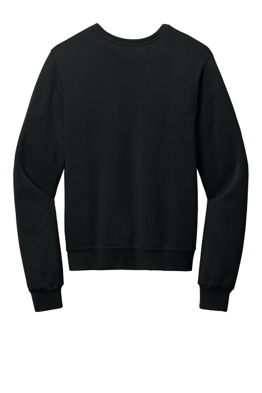 Bella+Canvas Unisex Sponge Fleece Classic Crewneck Sweatshirt BC3911 Black