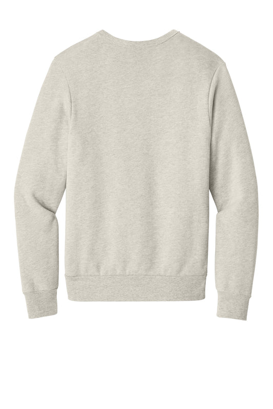 BELLA+CANVAS Unisex Sponge Fleece Classic Crewneck Sweatshirt BC3911 Heather Dust