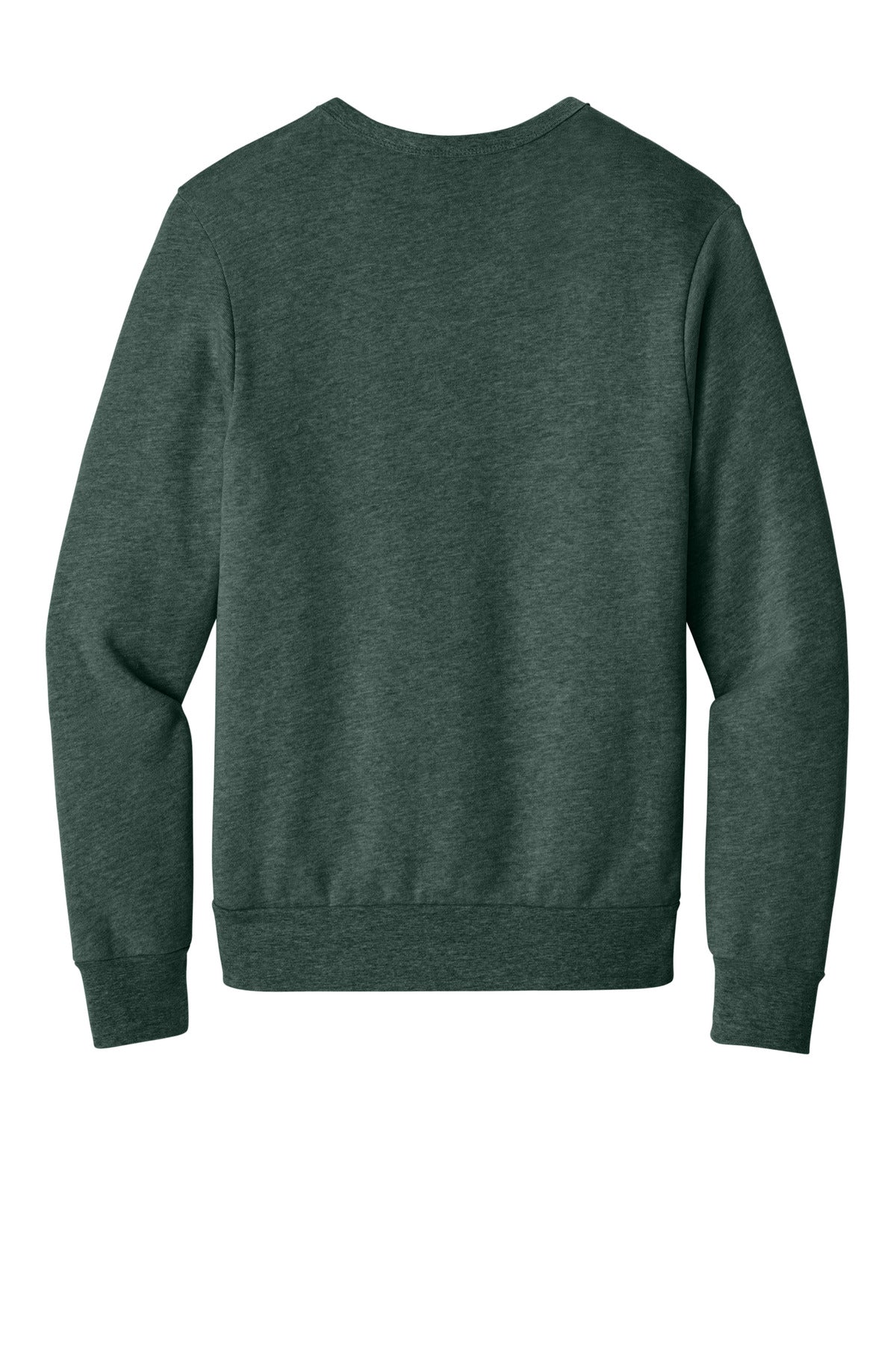 Bella+Canvas Unisex Sponge Fleece Classic Crewneck Sweatshirt BC3911 Heather Forest