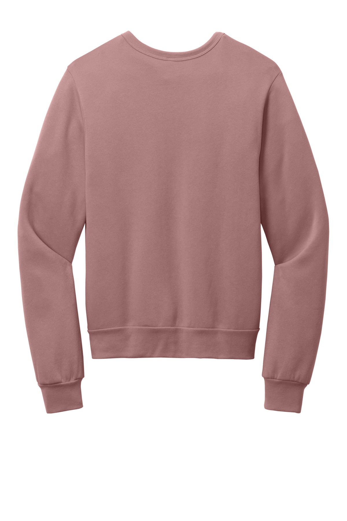 Bella+Canvas Unisex Sponge Fleece Classic Crewneck Sweatshirt BC3911 Mauve
