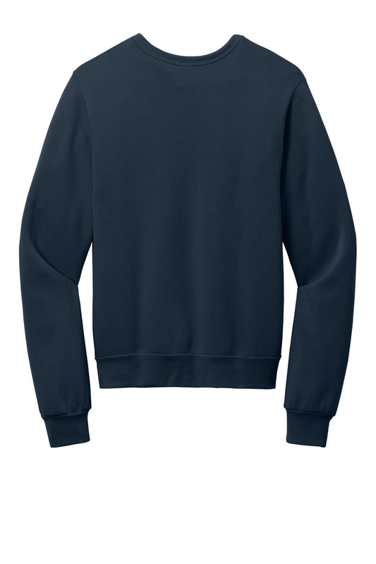 BELLA+CANVAS Unisex Sponge Fleece Classic Crewneck Sweatshirt BC3911 Navy
