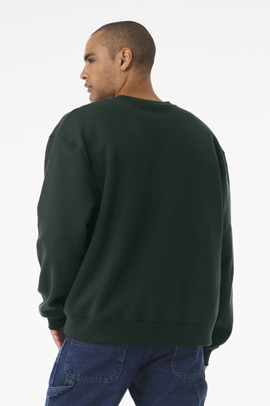 Bella+Canvas Unisex 10-Ounce Heavyweight Crewneck Sweatshirt BC4711 Forest