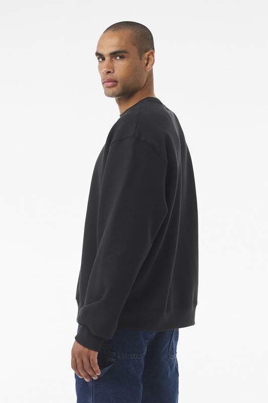 Bella+Canvas Unisex 10-Ounce Heavyweight Crewneck Sweatshirt BC4711 Vintage Black