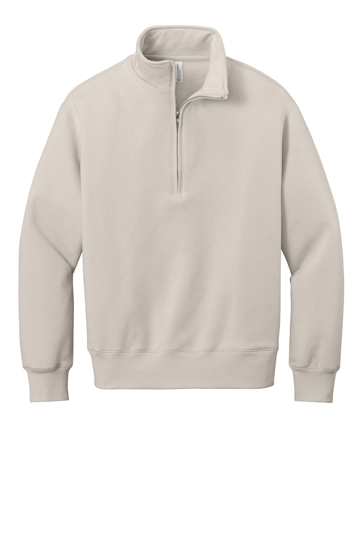 BELLA+CANVAS Unisex 10-Ounce Heavyweight 1/2-Zip Sweatshirt BC4740 Dust