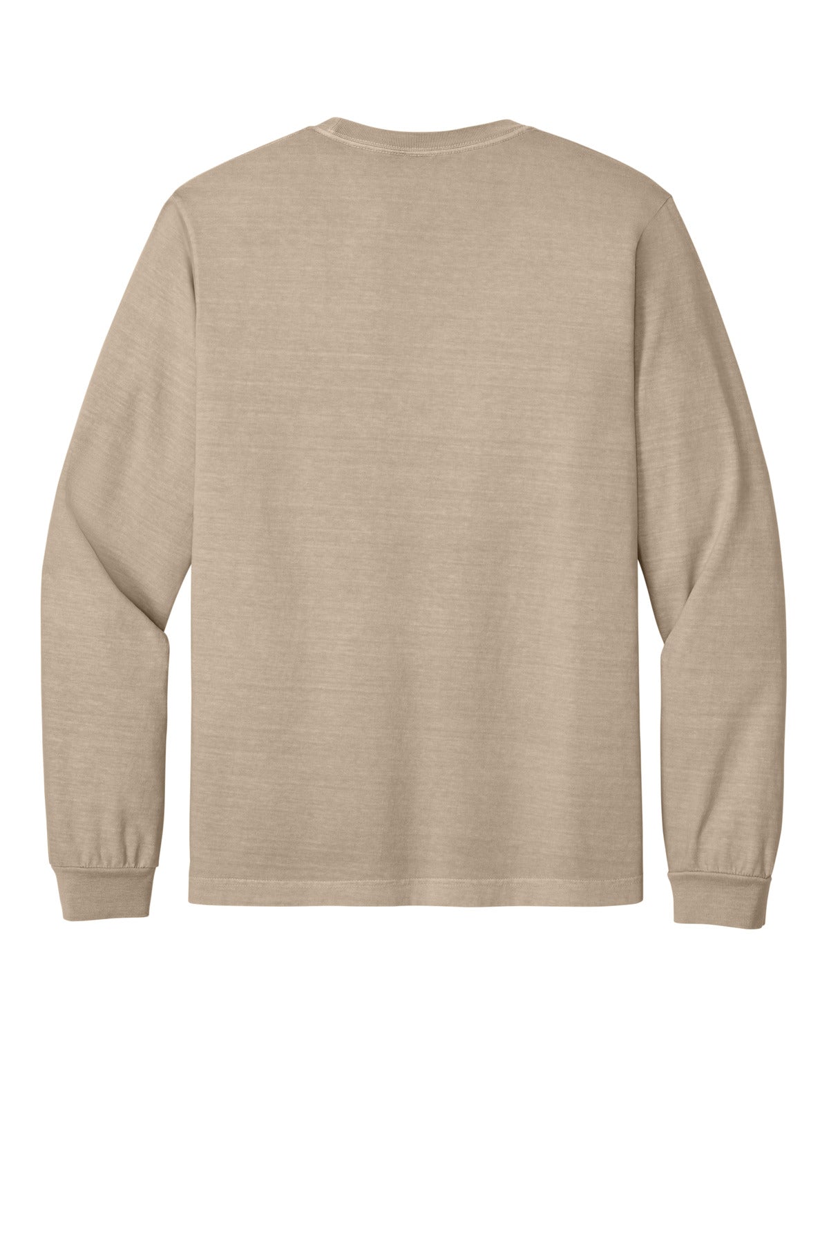 Bella+Canvas Unisex Heavyweight Garment-Dyed Long Sleeve Tee BC4851GD Khaki
