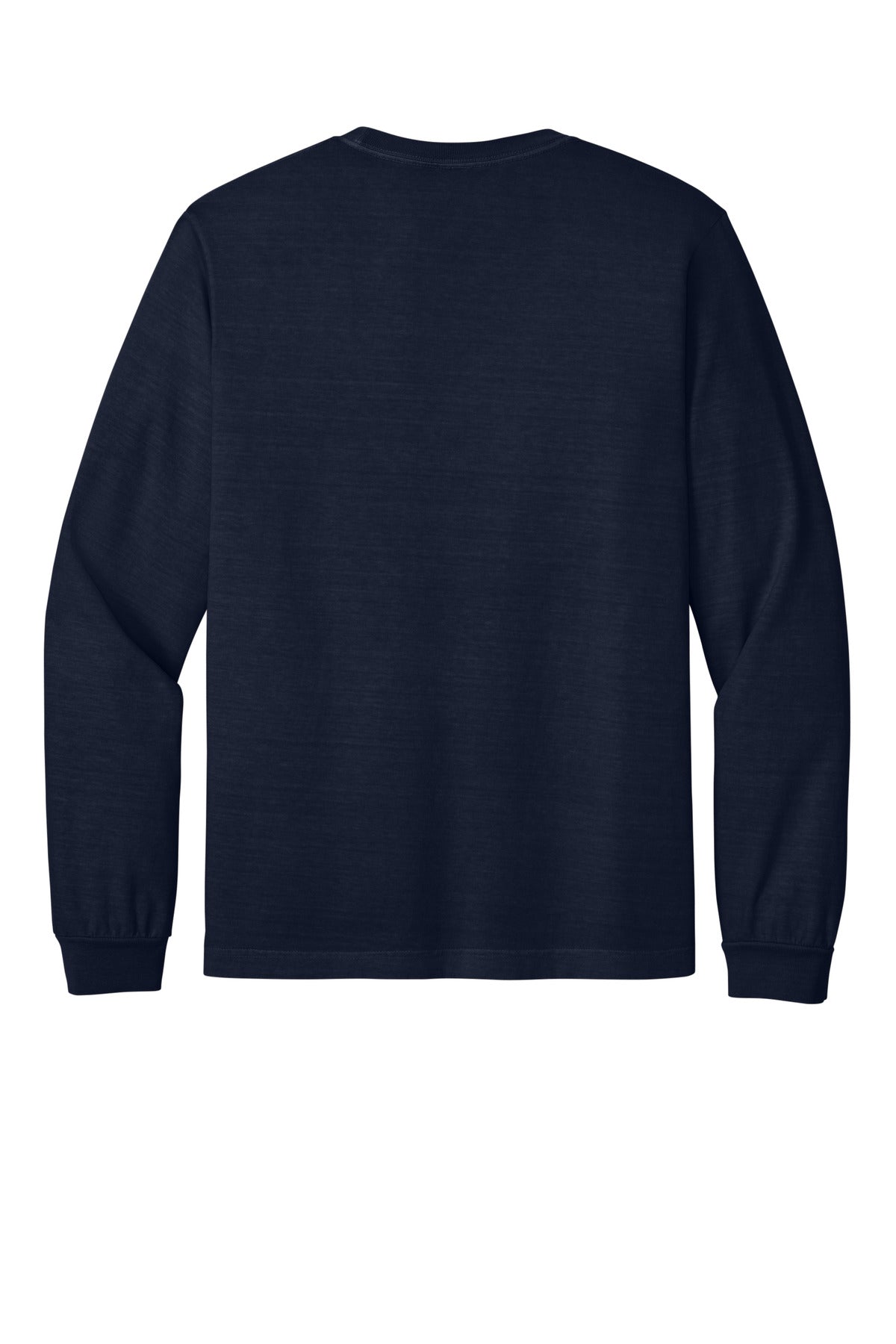 Bella+Canvas Unisex Heavyweight Garment-Dyed Long Sleeve Tee BC4851GD Navy