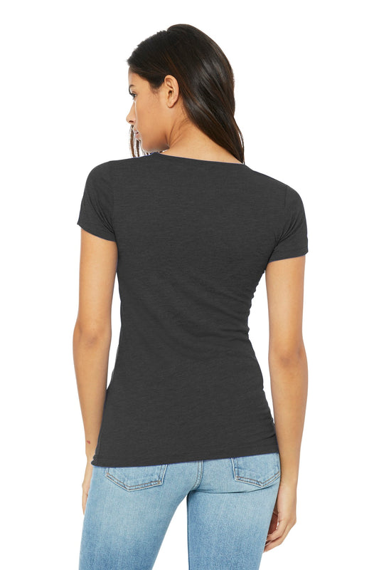 BELLA+CANVAS Women's Slim Fit Tee. BC6004 Asphalt