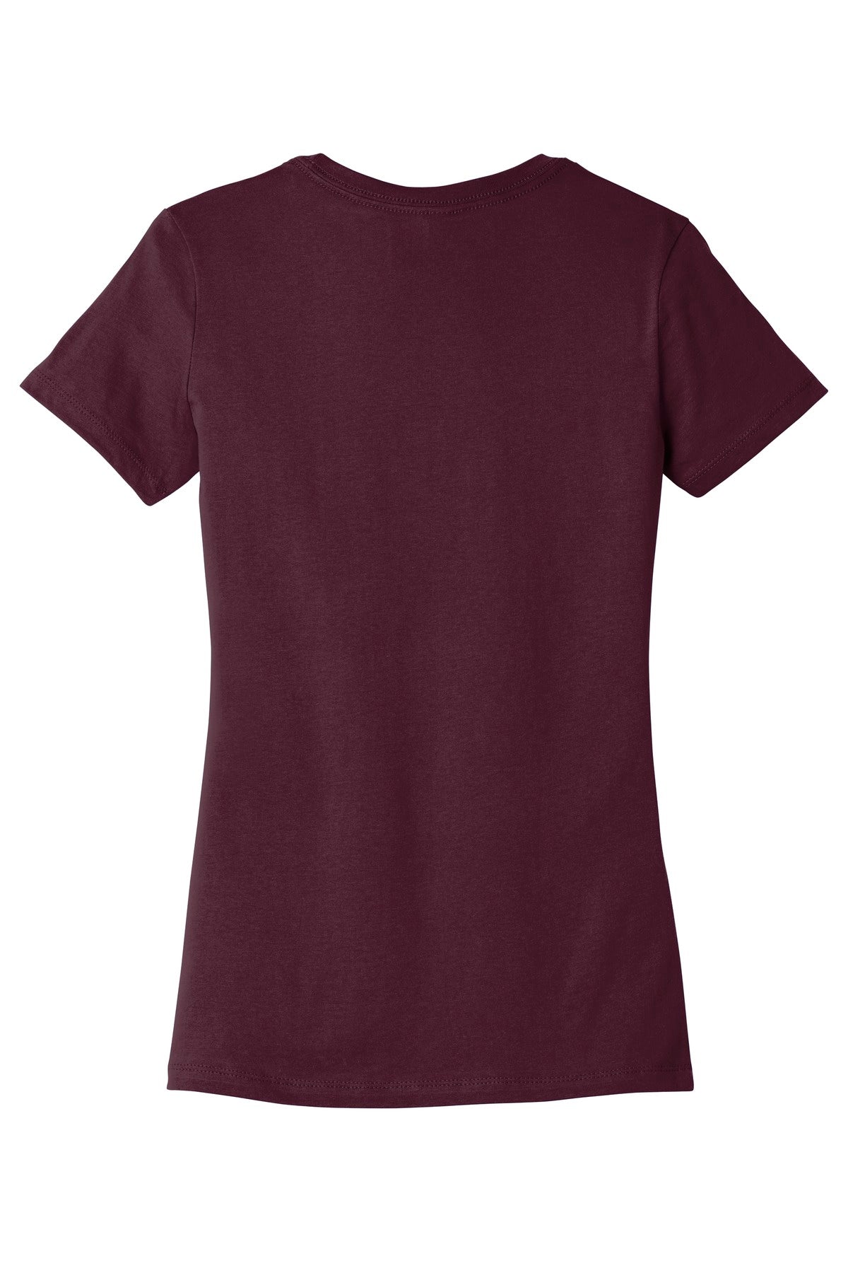 BELLA+CANVAS Women's Slim Fit Tee. BC6004 Maroon