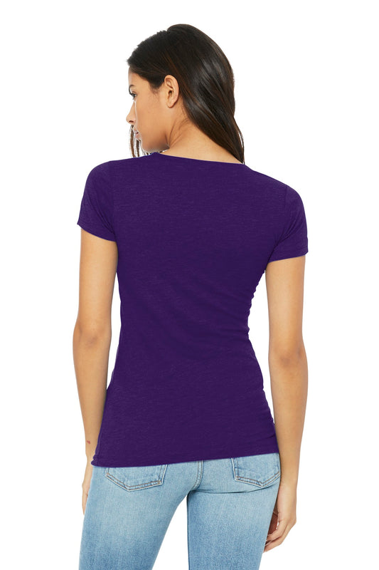 BELLA+CANVAS Women's Slim Fit Tee. BC6004 Team Purple