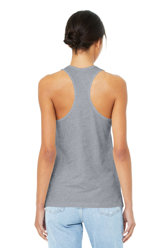 Bella+Canvas Women's Jersey Racerback Tank BC6008 Athletic Heather