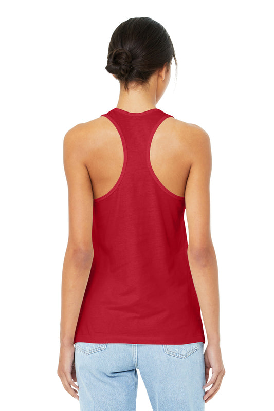 Bella+Canvas Women's Jersey Racerback Tank BC6008 Red
