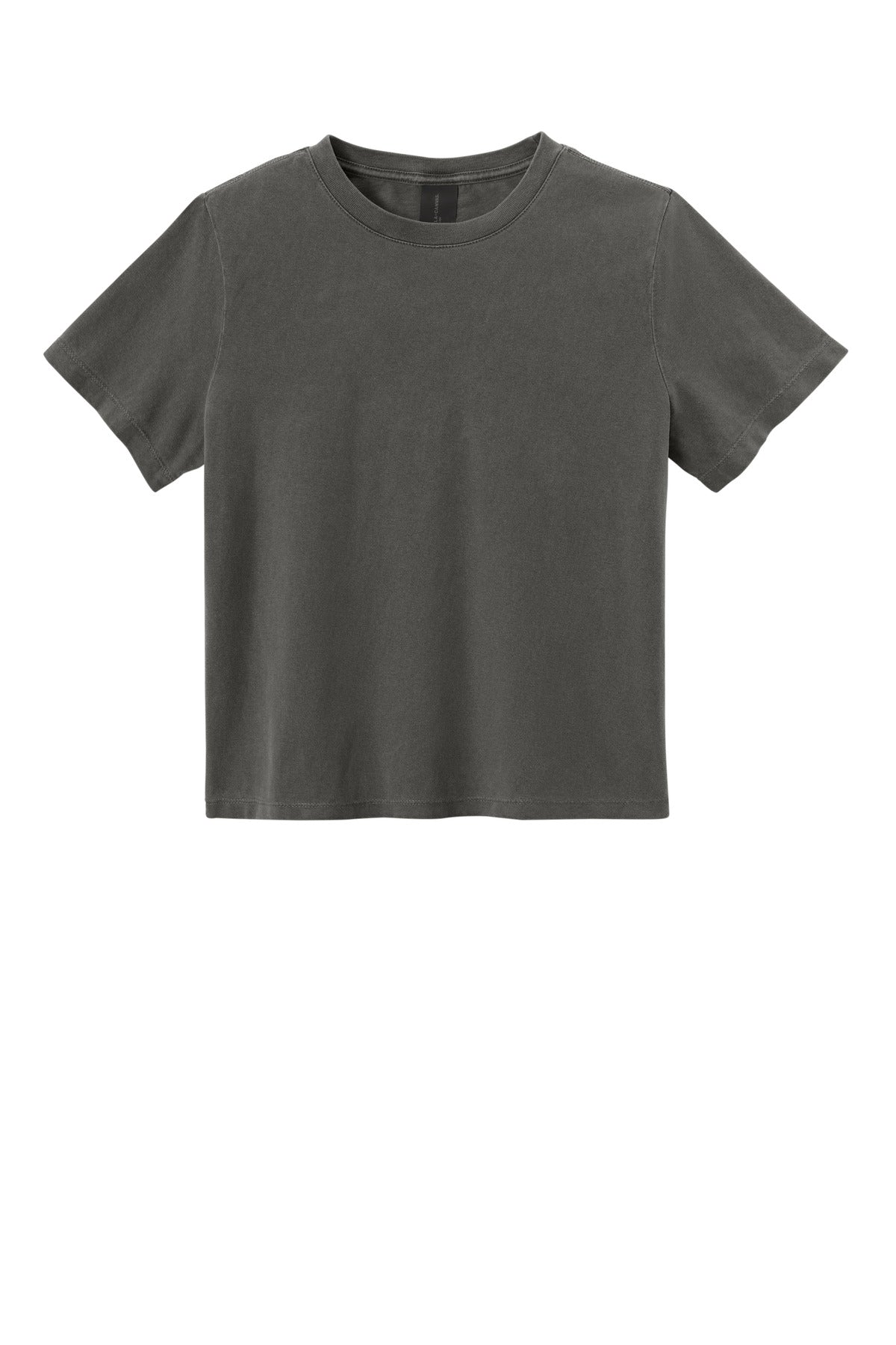 BELLA+CANVAS Women's Heavyweight Garment-Dyed Tee BC6110GD Washed Charcoal