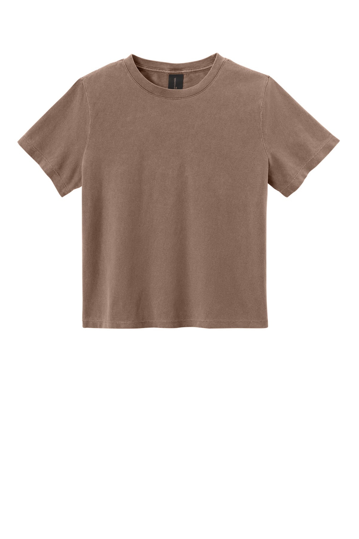 BELLA+CANVAS Women's Heavyweight Garment-Dyed Tee BC6110GD Washed Cocoa