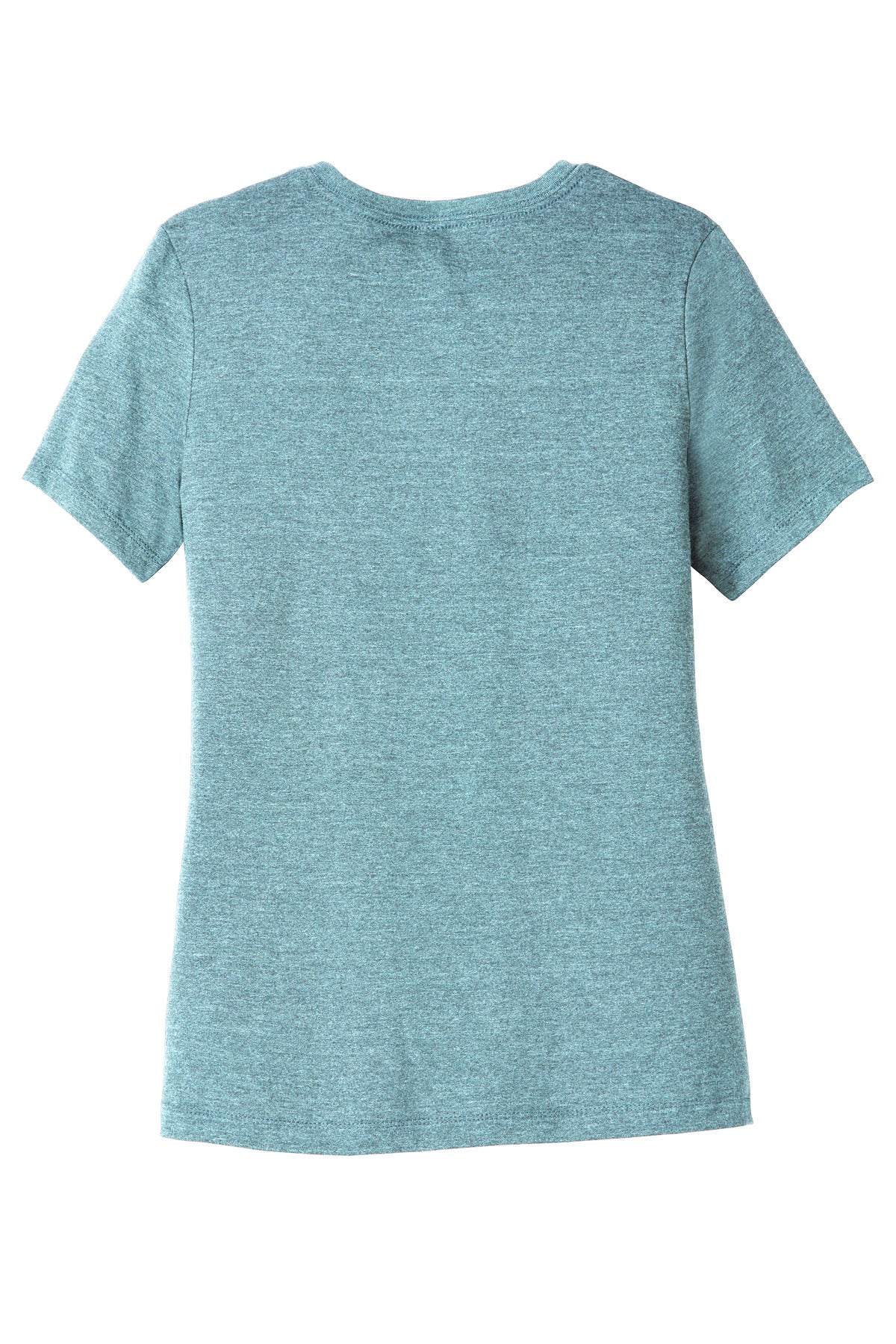 Bella+Canvas Women's Relaxed CVC Tee BC6400CVC Heather Blue Lagoon