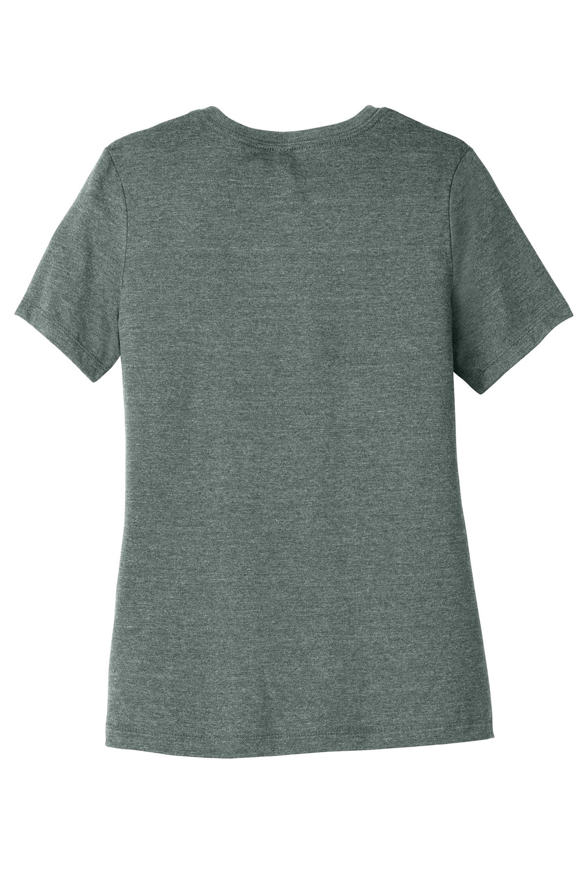 Bella+Canvas Women's Relaxed CVC Tee BC6400CVC Heather Blue Storm