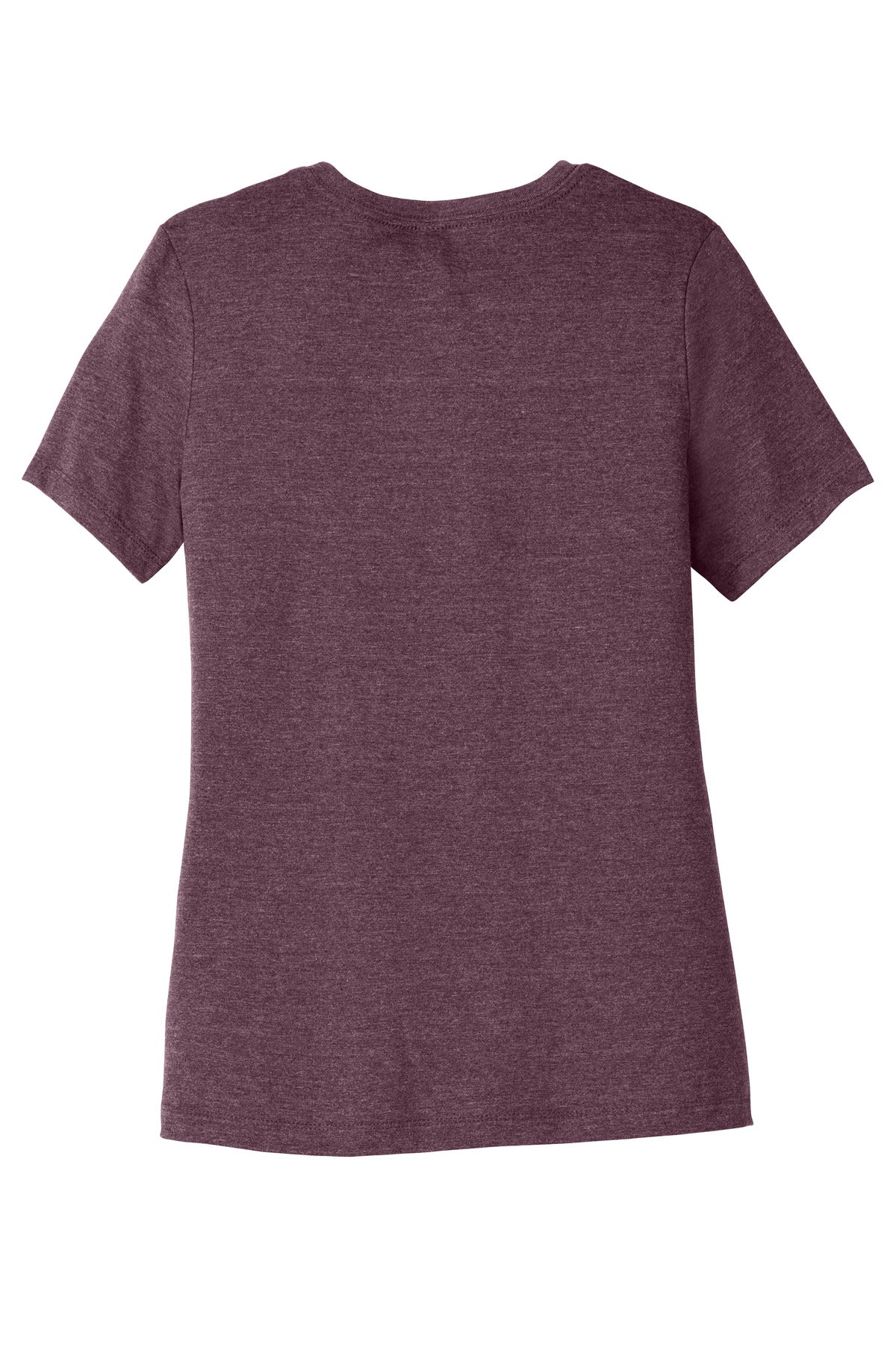 Bella+Canvas Women's Relaxed CVC Tee BC6400CVC Heather Maroon