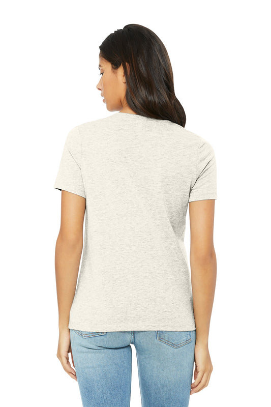 Bella+Canvas Women's Relaxed CVC Tee BC6400CVC Heather Natural