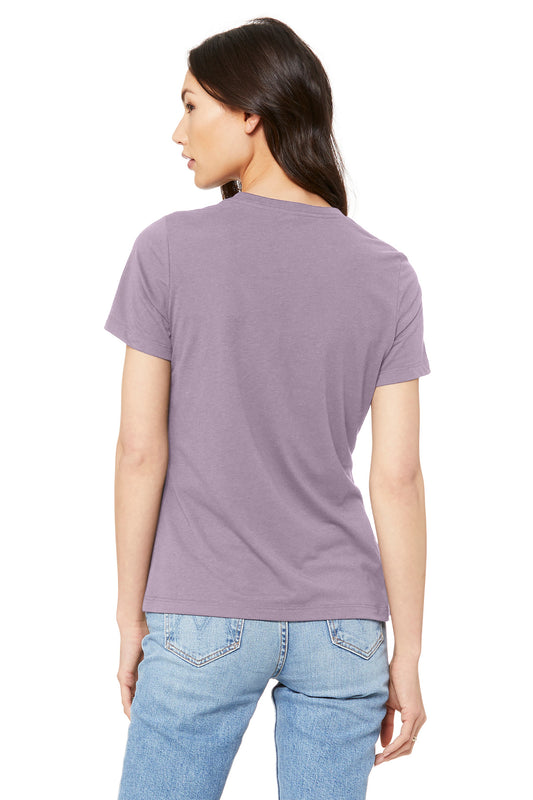 Bella+Canvas Women's Relaxed Jersey Short Sleeve Tee BC6400 Light Violet