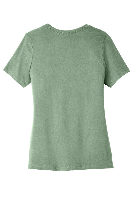 BELLA+CANVAS Women's Relaxed Jersey Short Sleeve Tee. BC6400 Sage