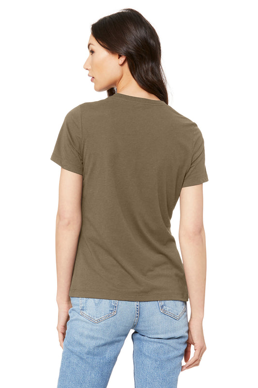 Bella+Canvas Women's Relaxed Jersey Short Sleeve Tee BC6400 Vintage Brown
