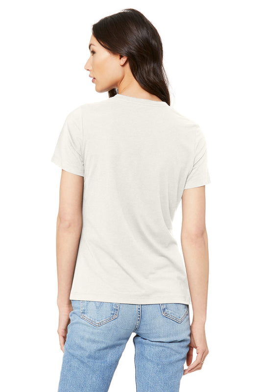 Bella+Canvas Women's Relaxed Jersey Short Sleeve Tee BC6400 Vintage White