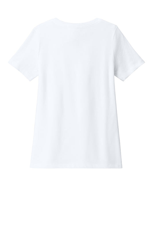 Bella+Canvas Women's Relaxed Heather CVC V-Neck Tee image 2