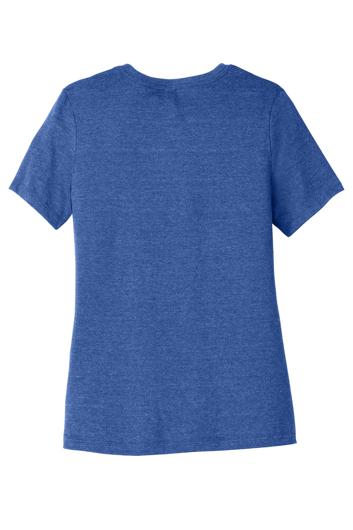 Bella+Canvas Women's Relaxed Triblend Tee BC6413 Blue Triblend