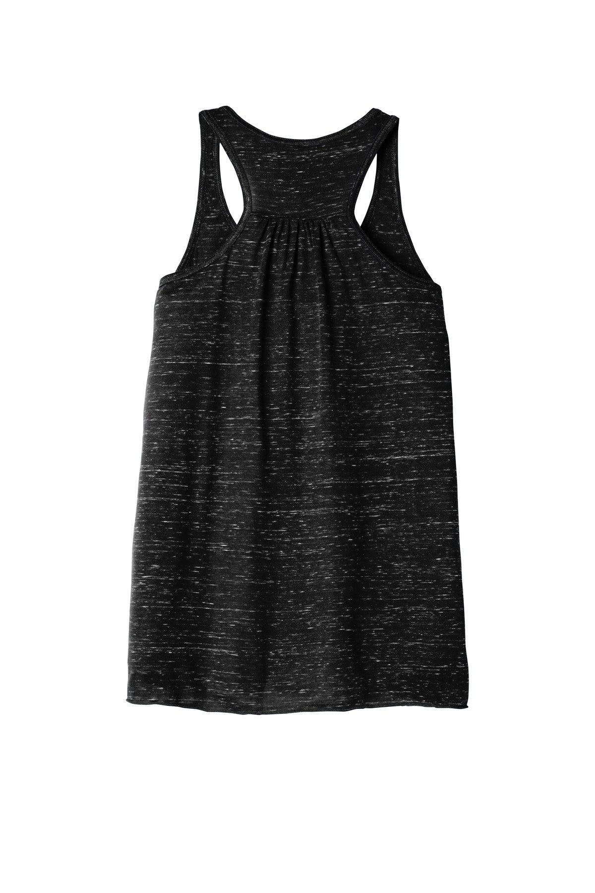 Bella+Canvas Women's Flowy Racerback Tank BC8800 Black Marble