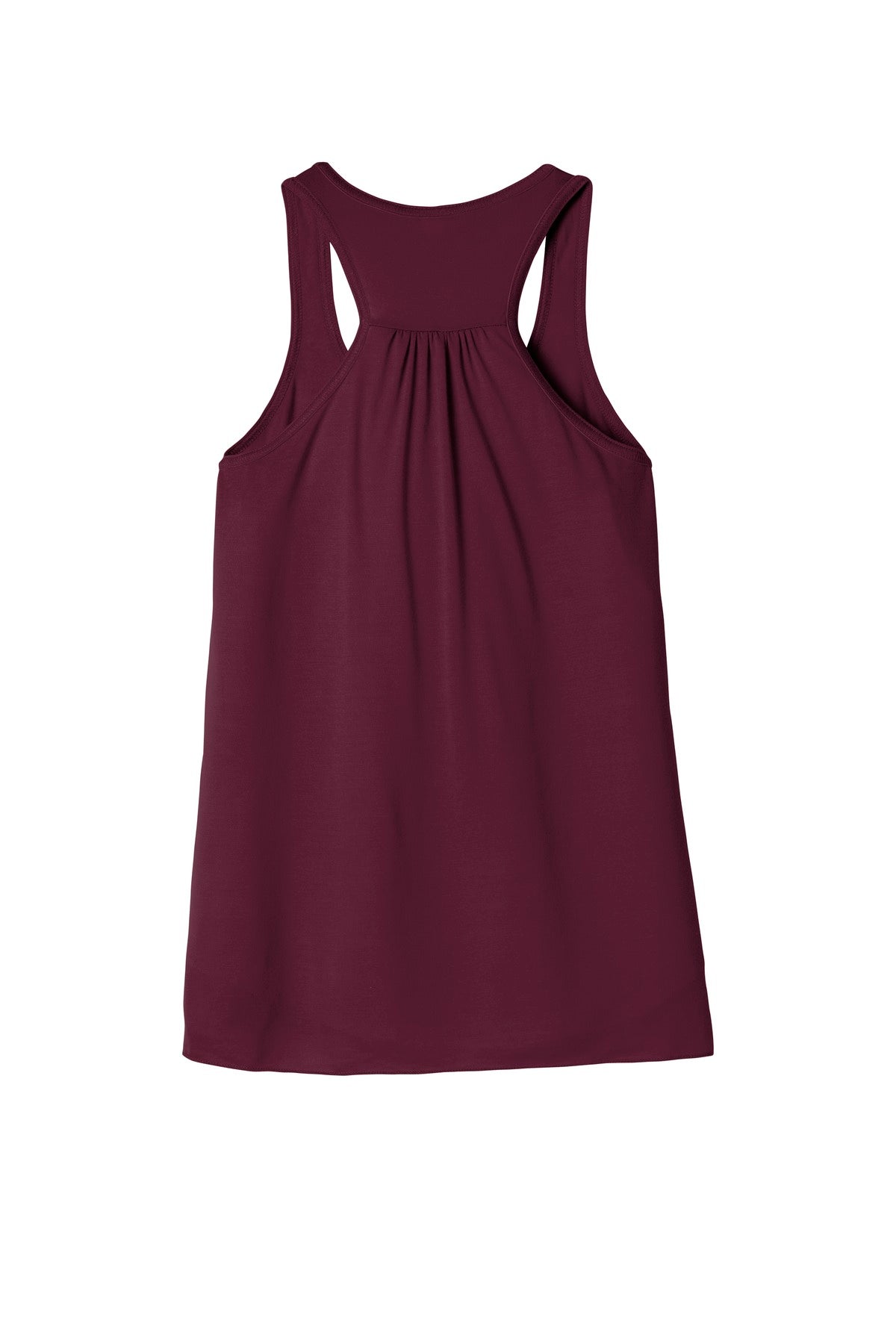Bella+Canvas Women's Flowy Racerback Tank BC8800 Maroon