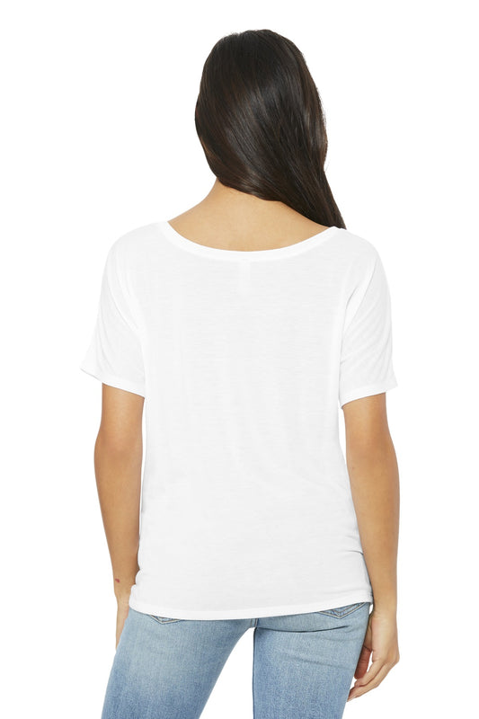 BELLA+CANVAS Women's Slouchy Tee. BC8816 White