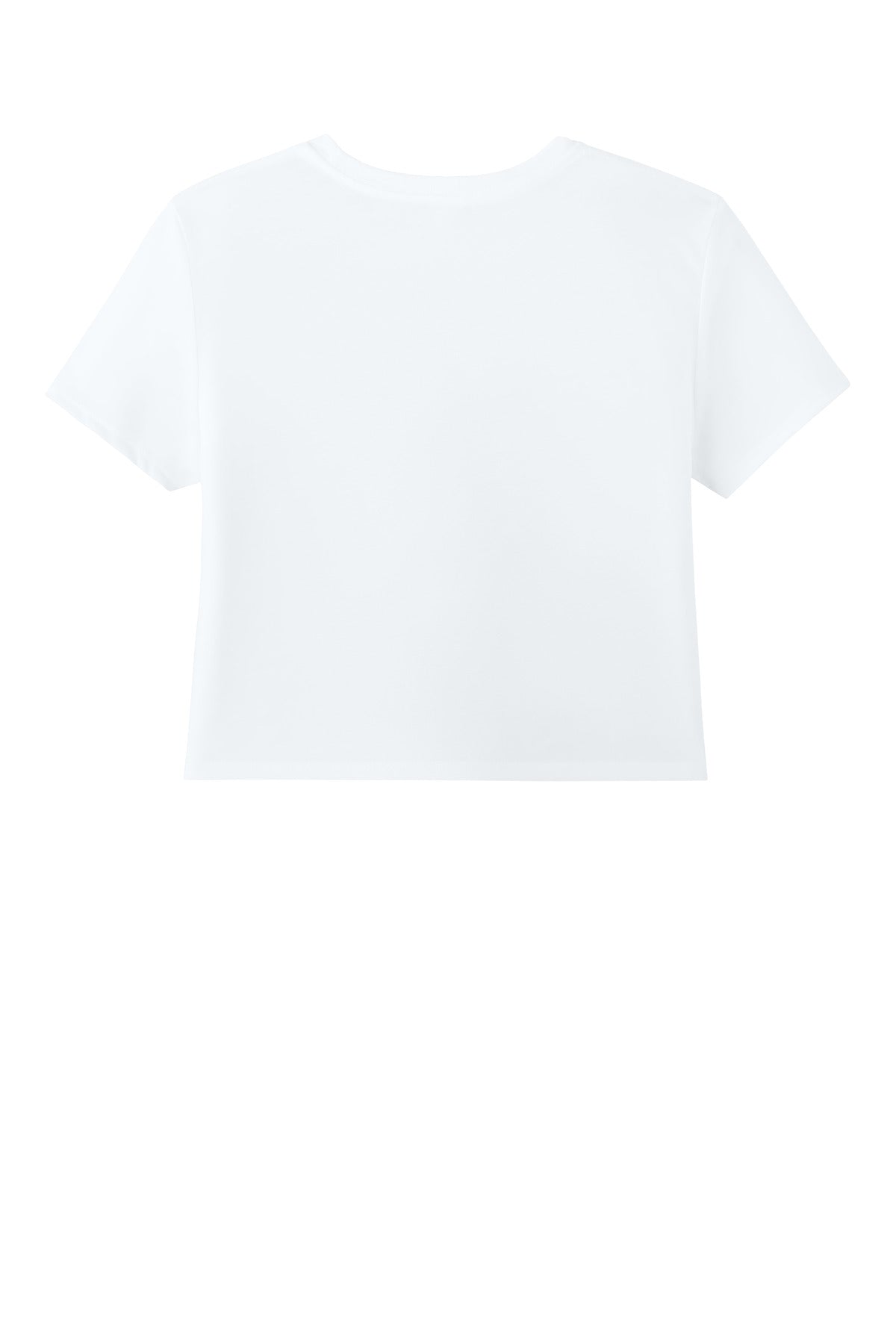 Bella+Canvas Women's Flowy Cropped Tee BC8882 White