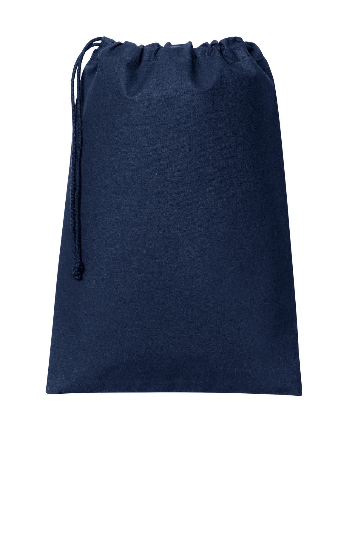 Port Authority Core Cotton Drawstring Bag BG0350 River Blue Navy