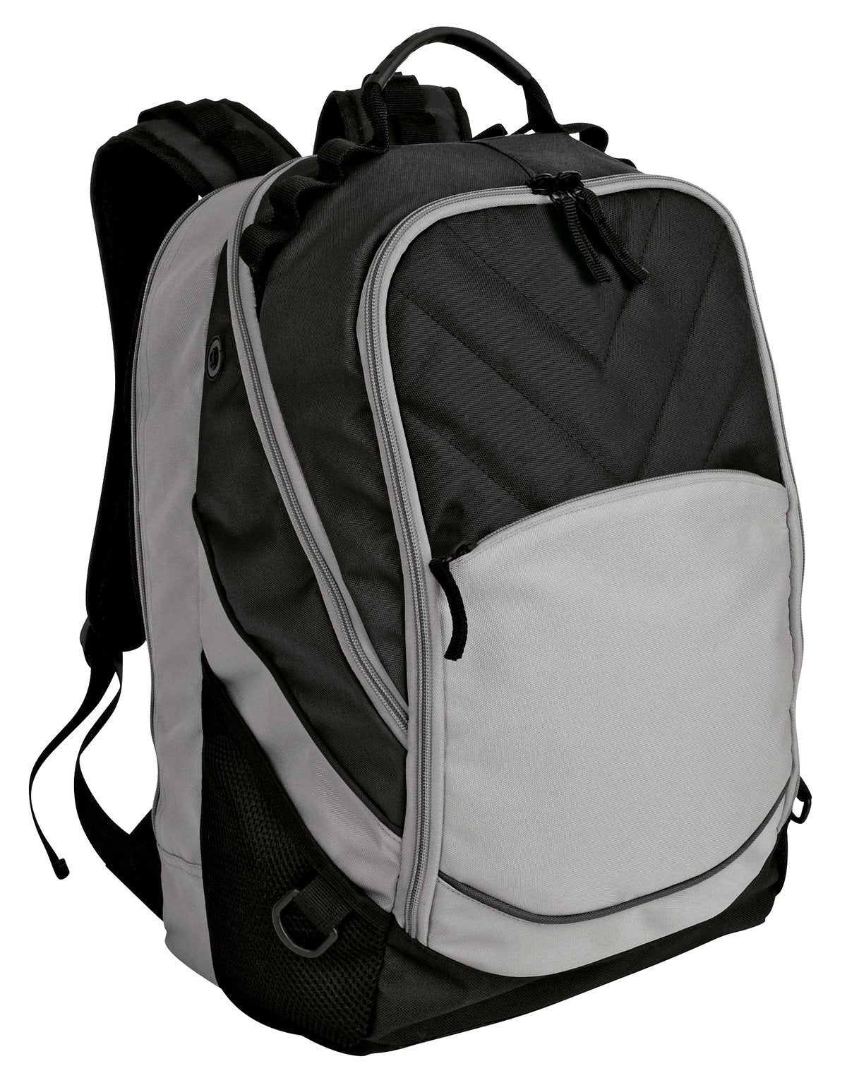 Port Authority Xcape Computer Backpack BG100 Black/ Grey