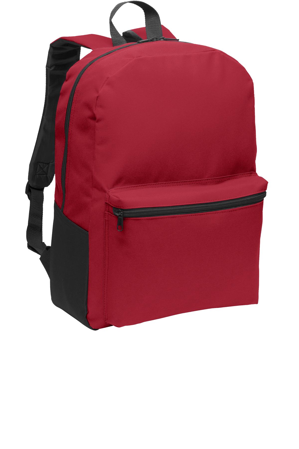 Port Authority Value Backpack BG203 Red