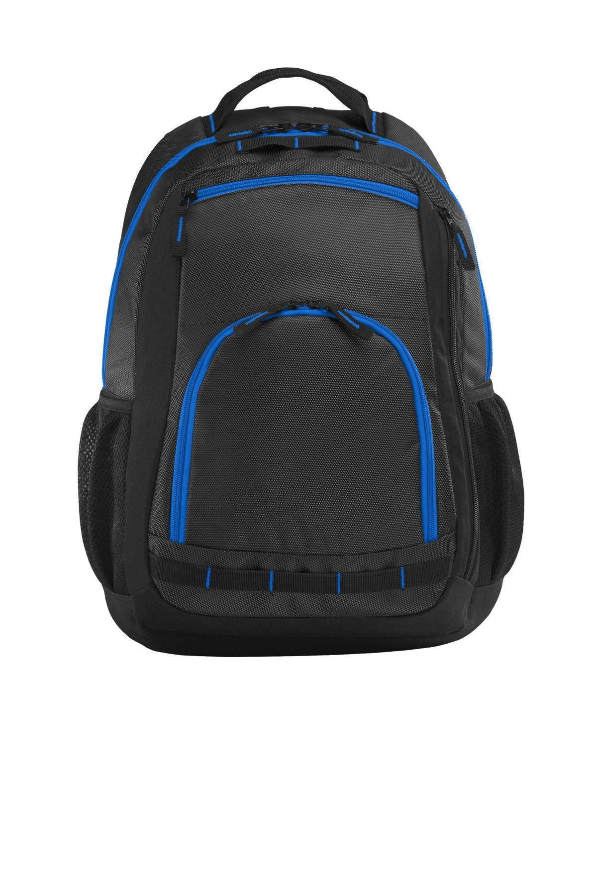 Port Authority Xtreme Backpack BG207 Dark Grey/ Black/ Shock Blue