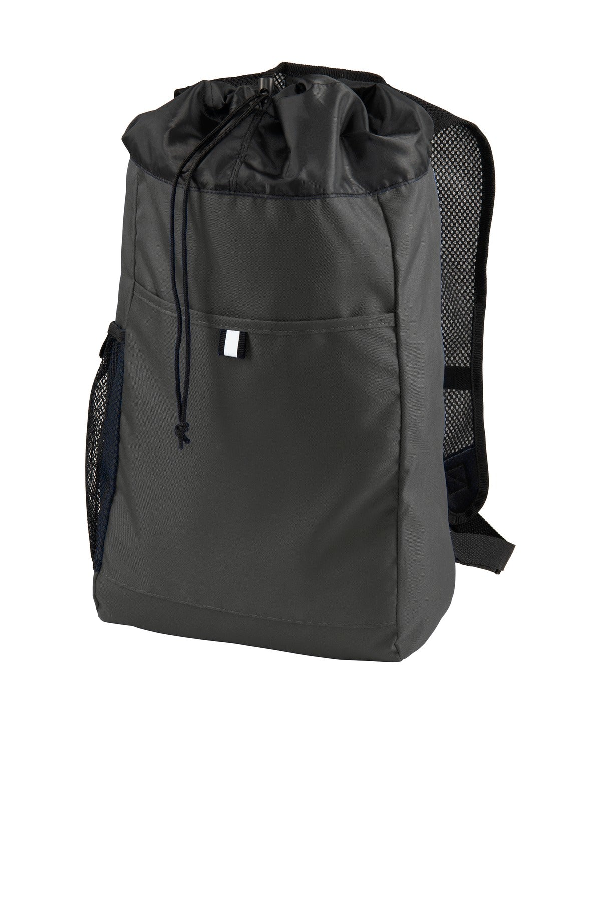 Port Authority Hybrid Backpack BG211 Dark Charcoal/ Black