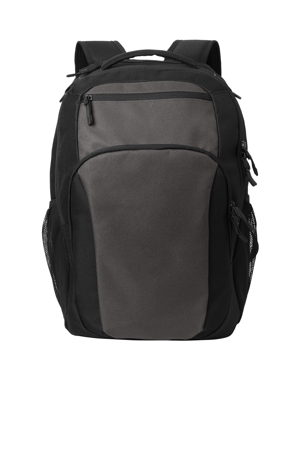 Port Authority Transport Backpack BG232 Dark Charcoal/ Black