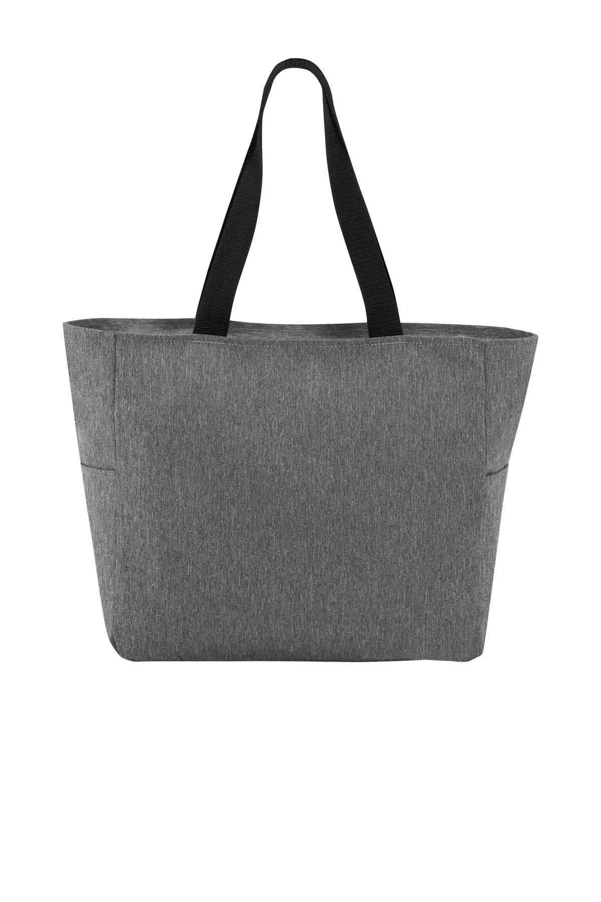 Port Authority Essential Zip Tote BG410 Heather Grey