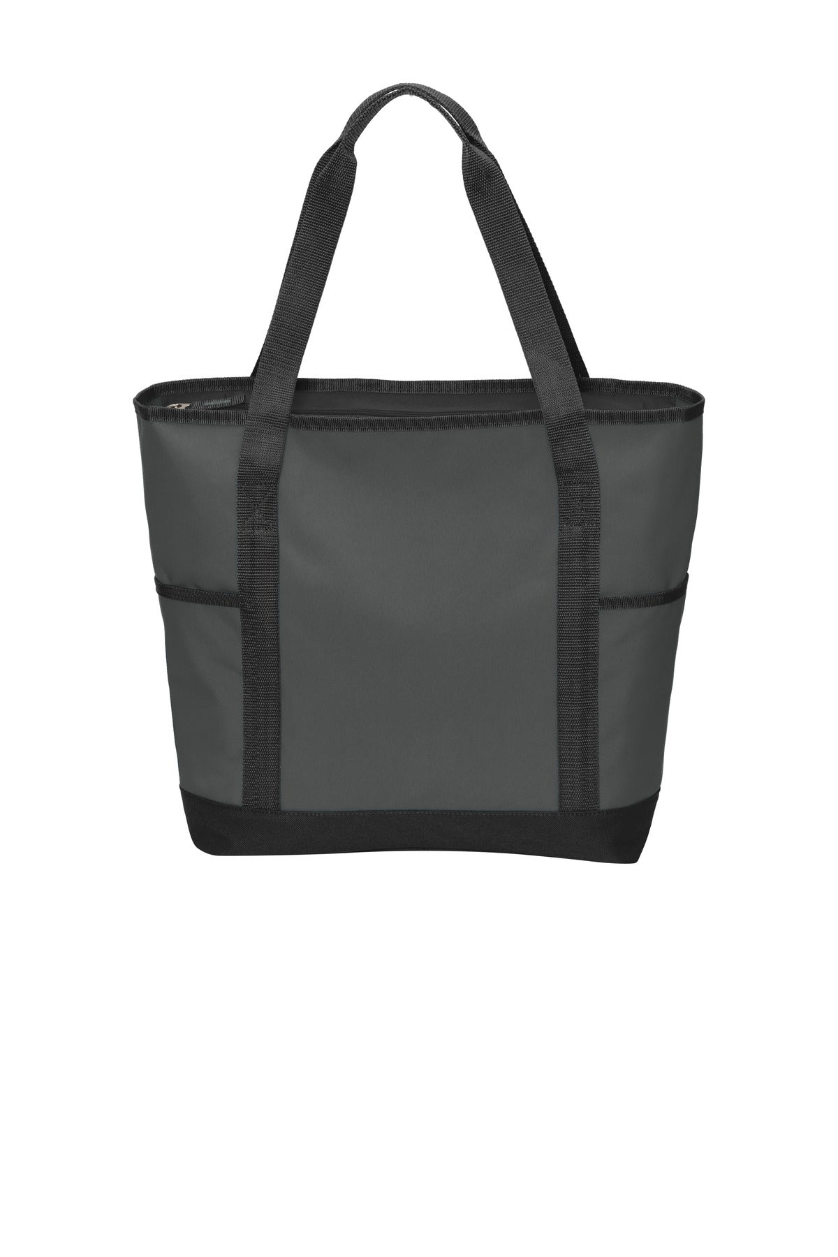 Port Authority On-The-Go Tote BG411 Dark Charcoal/ Black