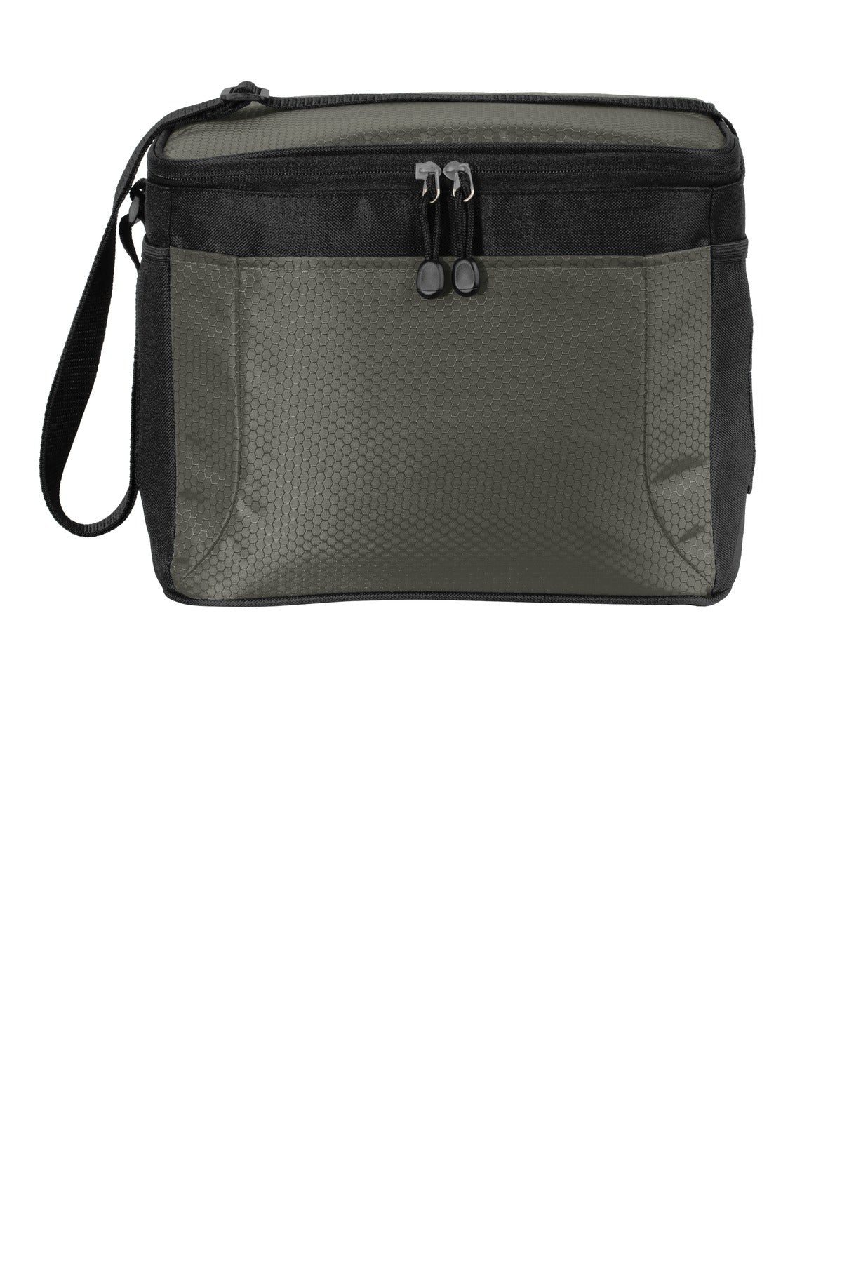 Port Authority 12-Can Cube Cooler BG513 Grey/ Black