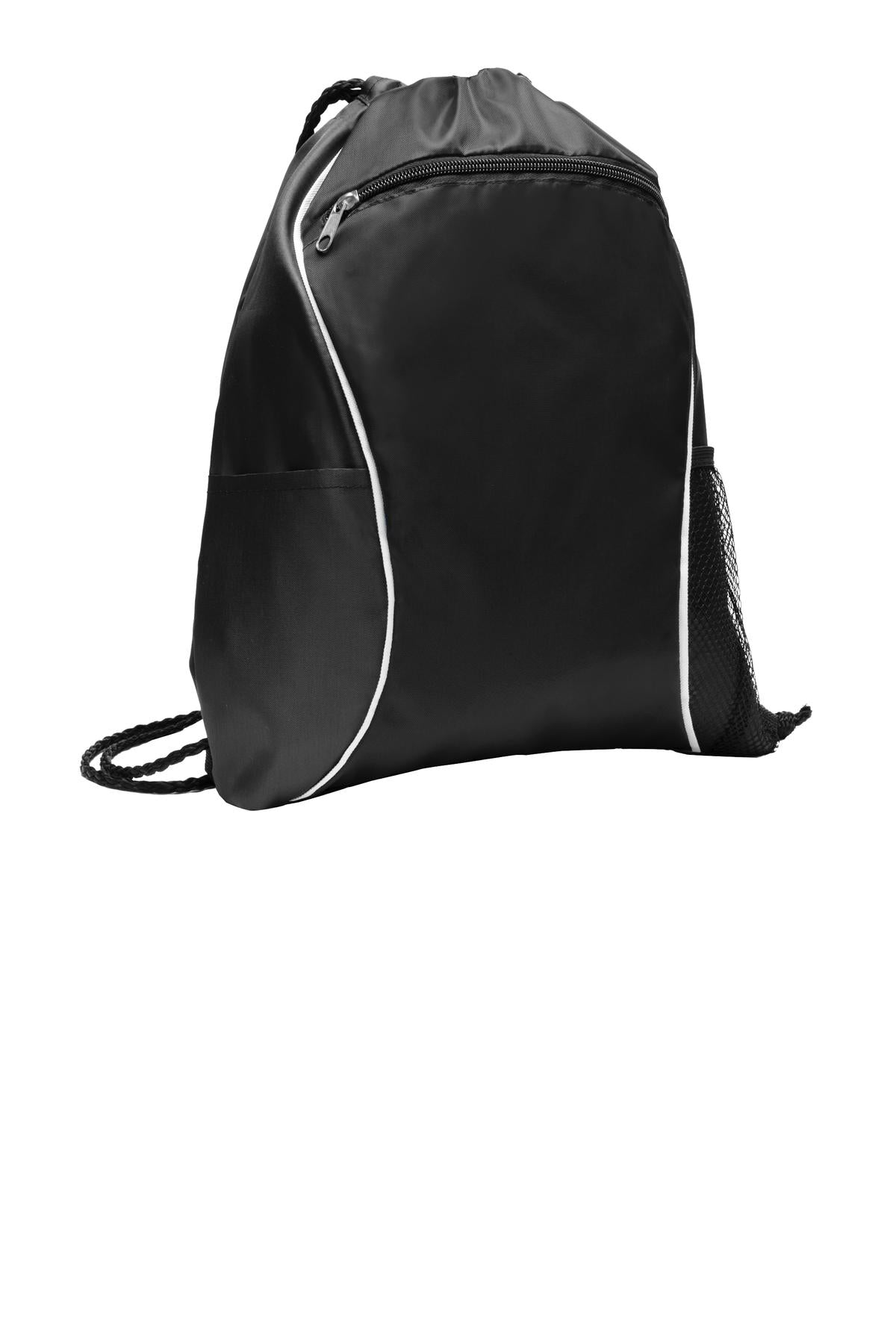 Port Authority Fast Break Cinch Pack BG613 Black